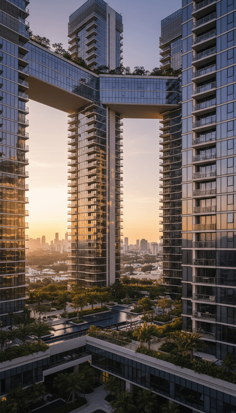 Large-scale residential development under construction